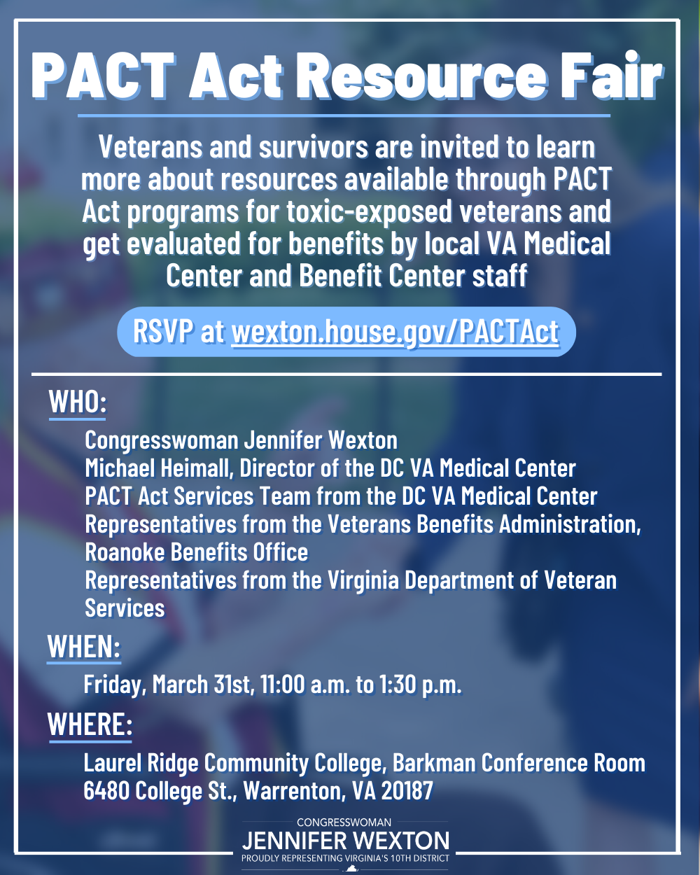 PACT Act Resources for Veterans U.S. House of Representatives